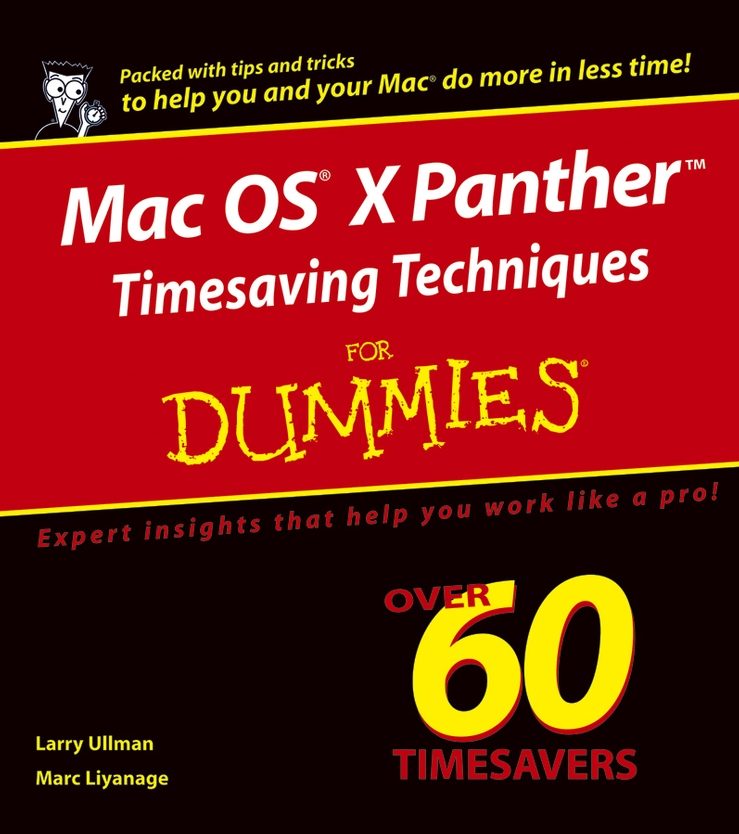 Title details for Mac OSX Panther Timesaving Techniques For Dummies by Larry Ullman - Available